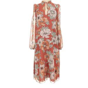Wilfred Aritzia Molly Babydoll Midi Dress, Size XS